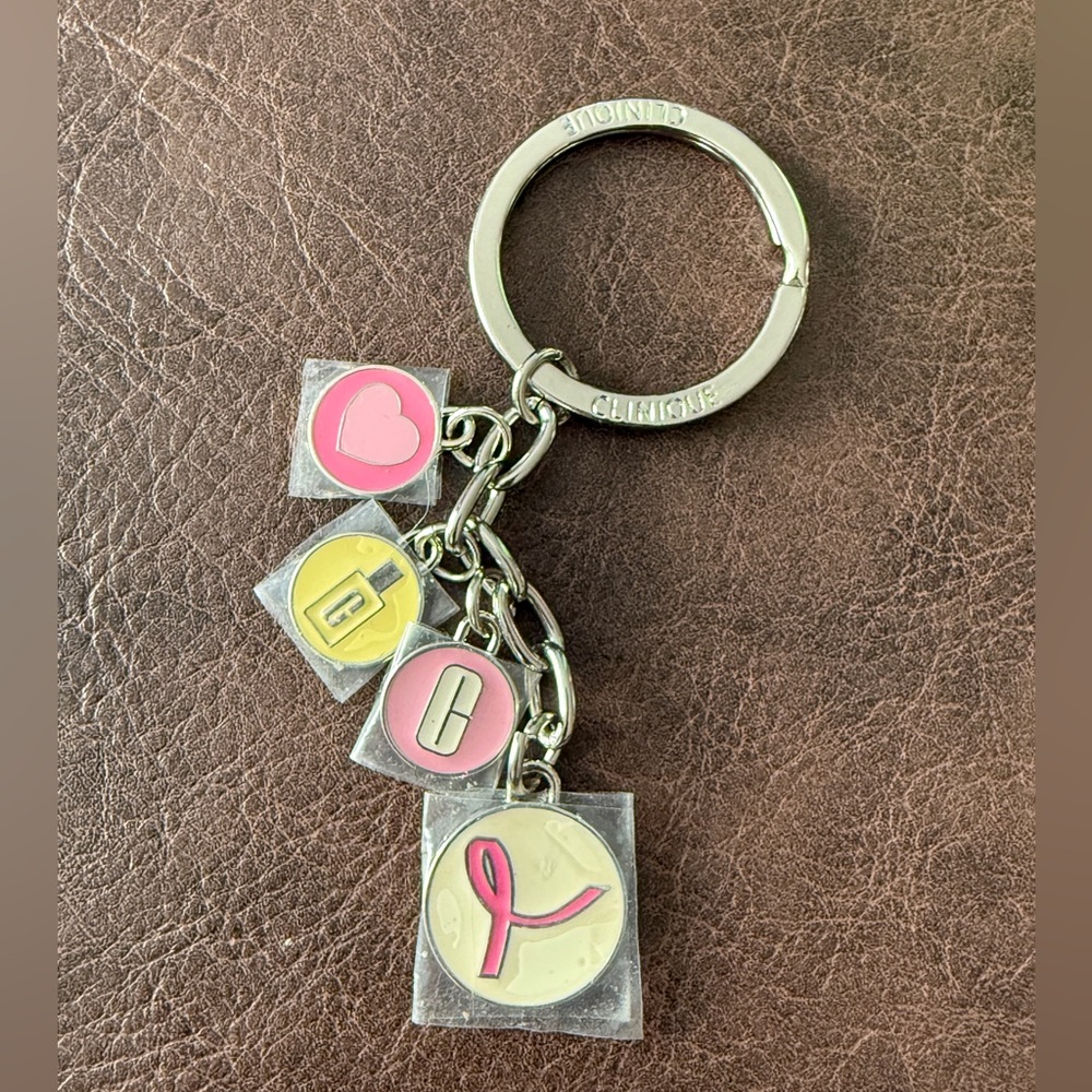 Clinique Charms Keychain - New, Never Used